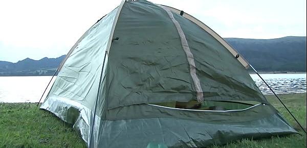  Colombian Lesbian Sex at The Camp